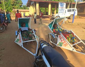 Motorcycle ambulances