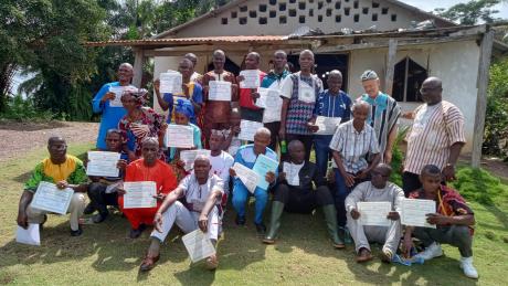 Zleh town graduates