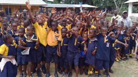 Grace Christian Academy students