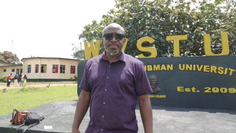 Dr Olu Q. Menjay President of Tubman University