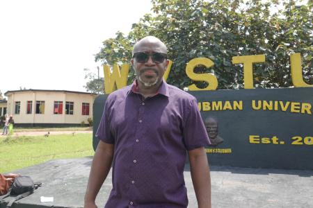 Dr Olu Q. Menjay President of Tubman University