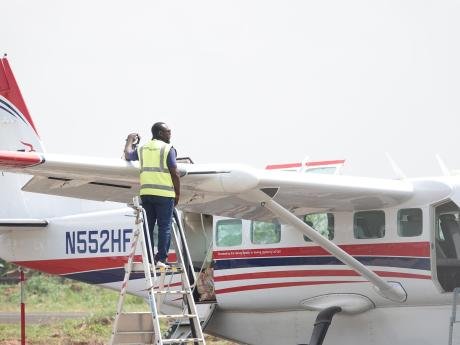 MAF Liberia Aircraft refuelling
